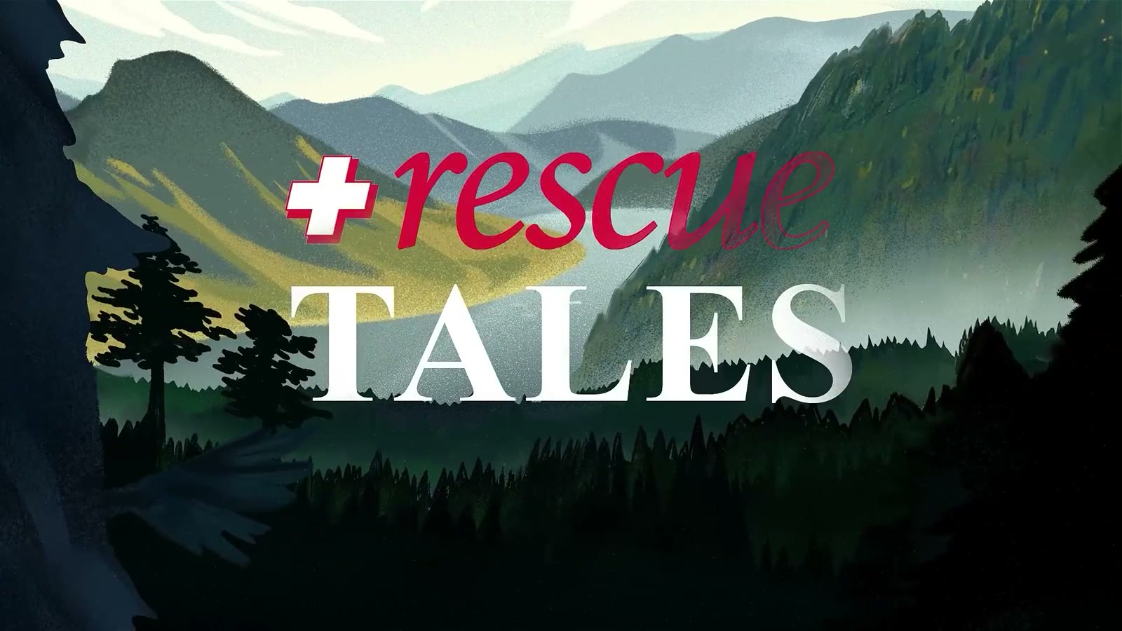 Episode 1 — Trapped in the Backcountry title card over the British Columbia wilderness