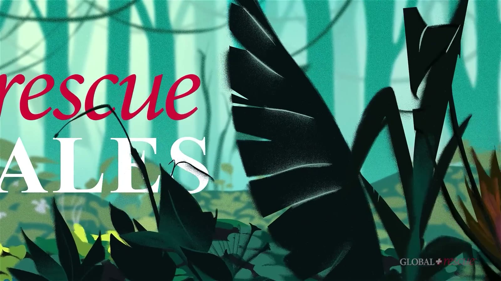 Episode 2 — Jungle Rescue title card over the Papua New Guinea jungle